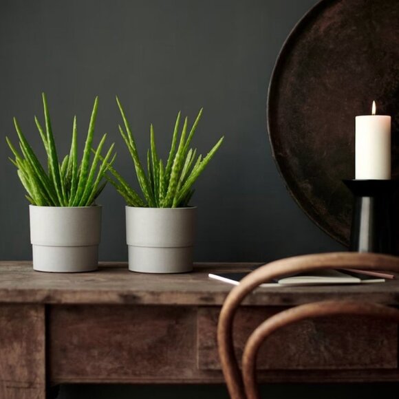 Ikea Nypon Gray Plant Pot - Picture 4 of 16